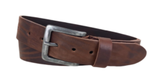 Leren Riem 4cm - Kleur: Bruin - 100% Echt Leer