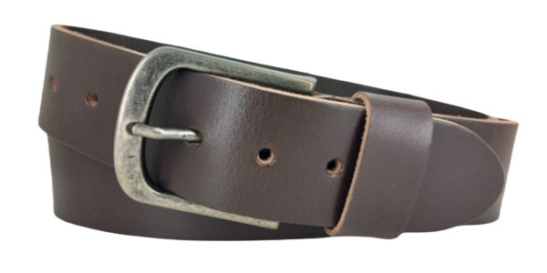 Leren Riem 4.5cm - Kleur: Bruin - 100% Echt Leer