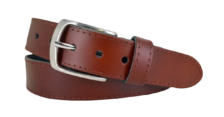 Leren Riem Heren 4cm - Kleur: Brandy