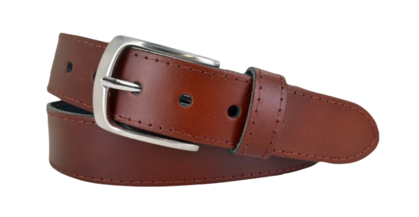 Leren Riem Heren 4cm - Kleur: Brandy