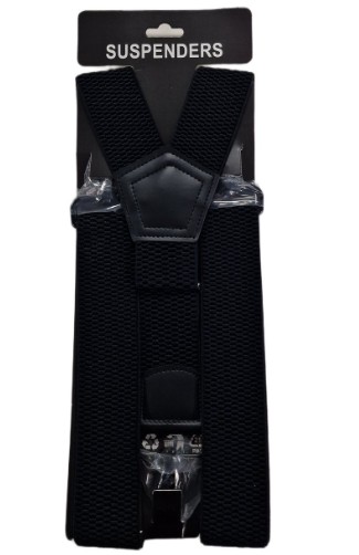 Bretels Voor Volwassenen - Kleur: Zwart - Musketon Haken