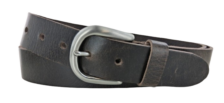 Lederen Dames Riem - Kleur: Bruin - 100% Echt Leer